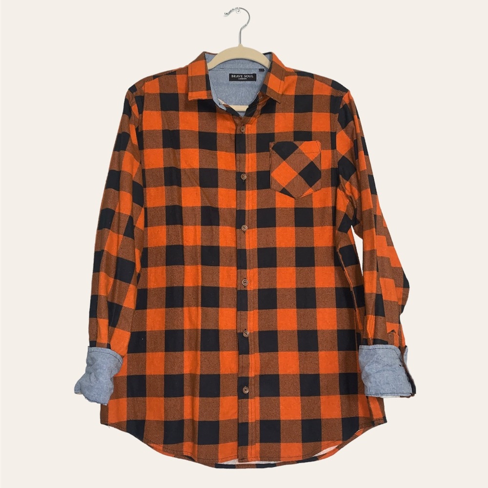 Men’s Button Down Flannel